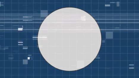 animación de formas geométricas coloridas en movimiento