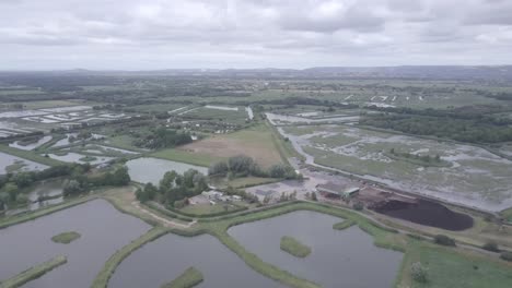 Torfwerke-In-Der-Nähe-Von-Meare-Somerset