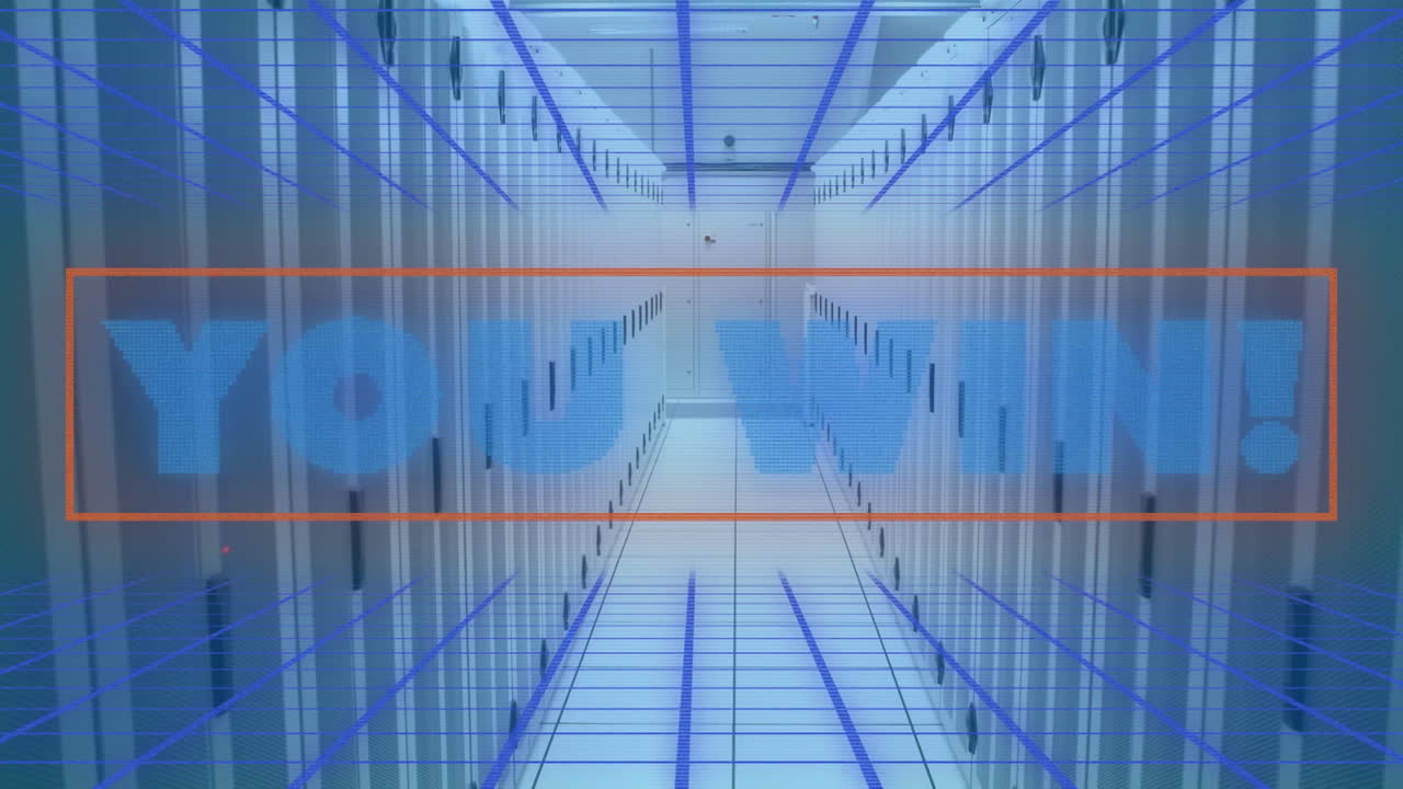 서버  위에 선으로 텍스트를 이기는 애니메이션