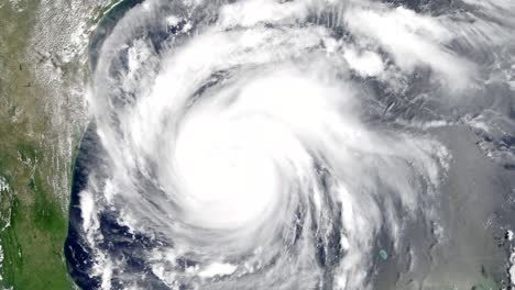 hurricane harvey hours before making landfall