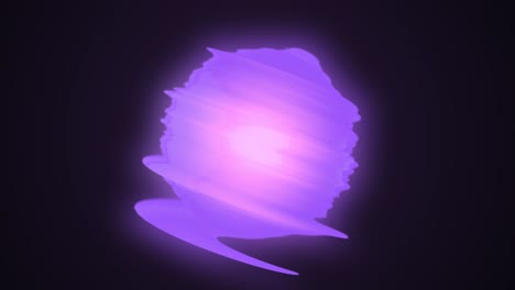 forma abstracta púrpura brillante