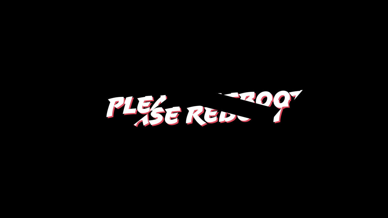 대문자로 쓰여진 단어와  ⁇ 은 번개를 재부팅해 주세요.