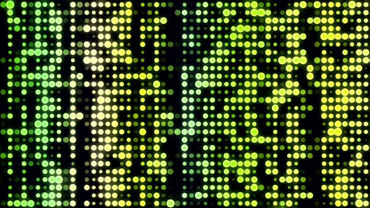 las partículas digitales de 4k son un bucle sin costuras.