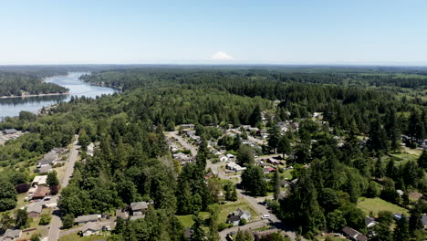 view of shelton, washington in mason county