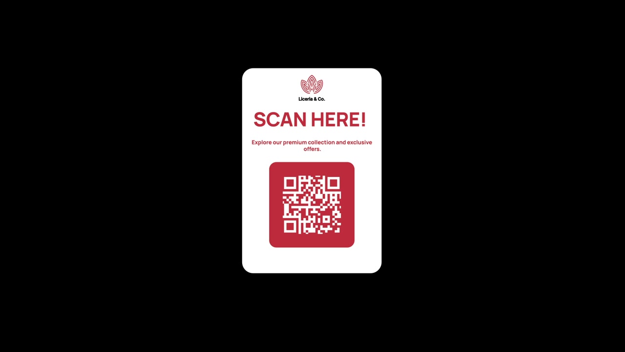 Shop Details QR Scan Animation