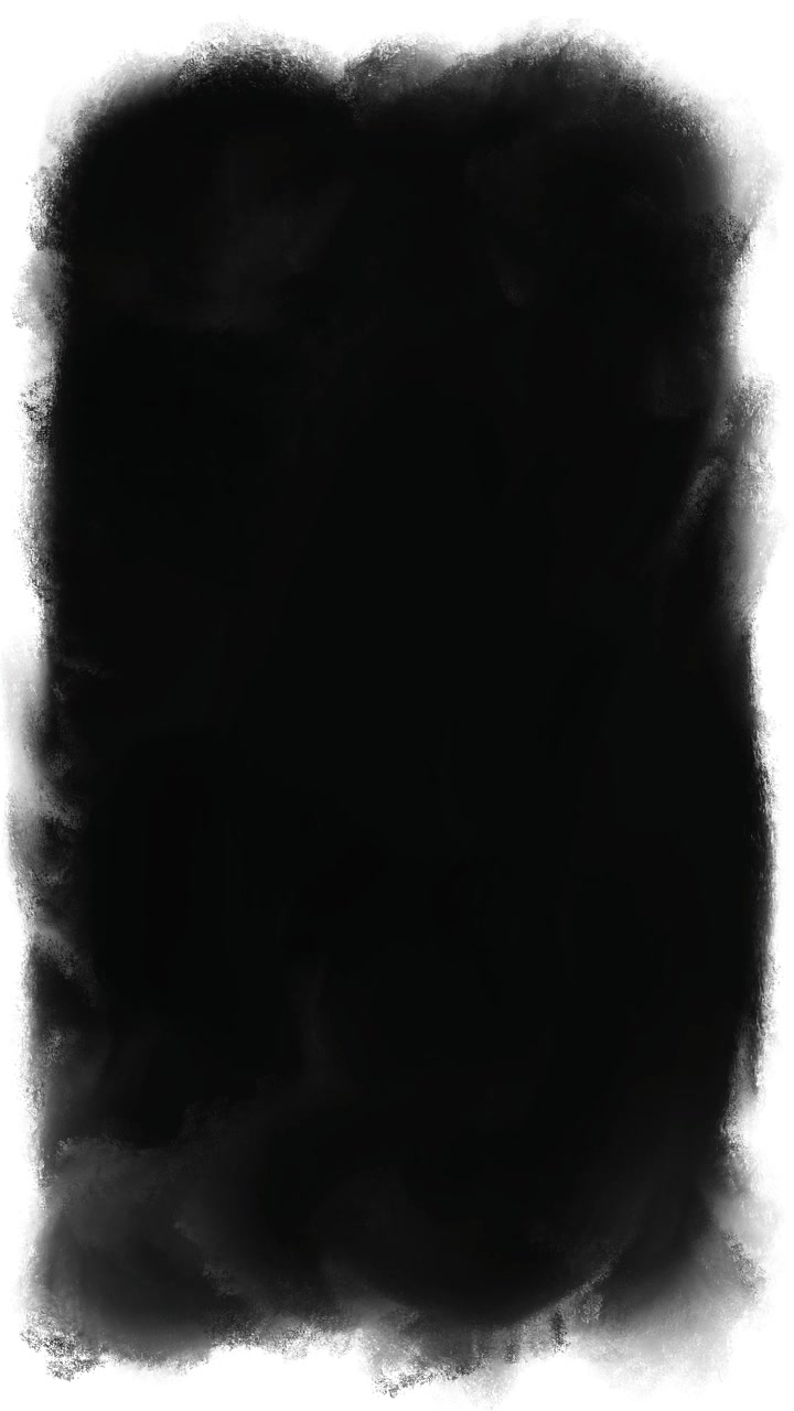 Texture astratta lavaggio inchiostro nero su sfondo bianco.