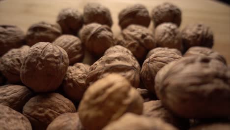 pile of walnut in shell background