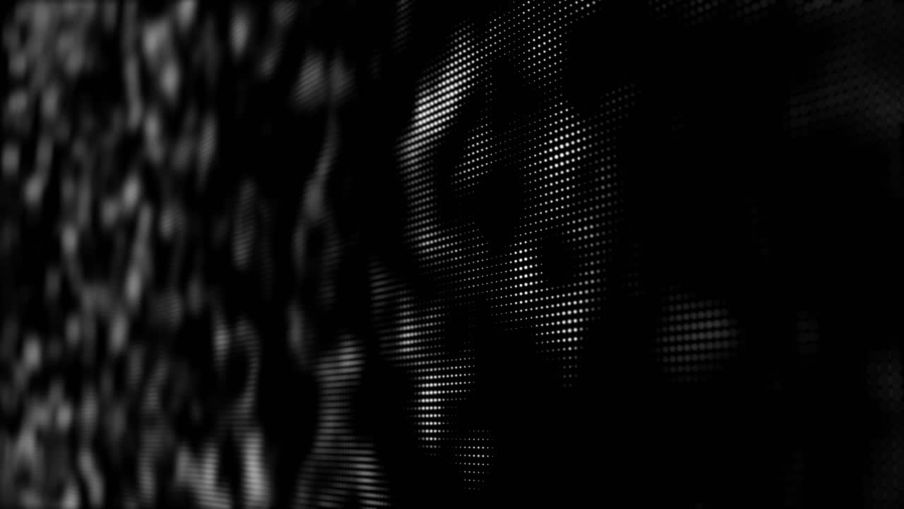 patrón de visualización de led abstracto