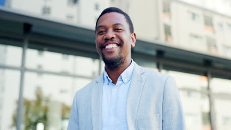 black man, business and face