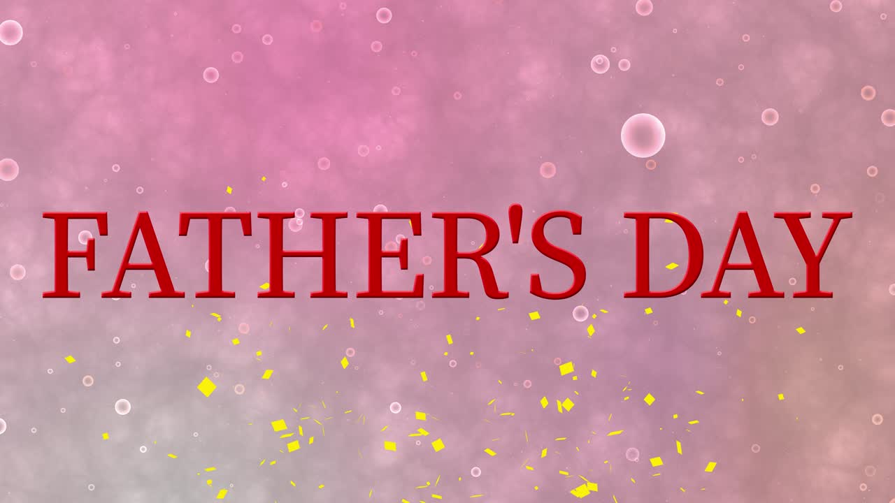 Motion Graphics de Mensagem e Presente para o Dia dos Pais.