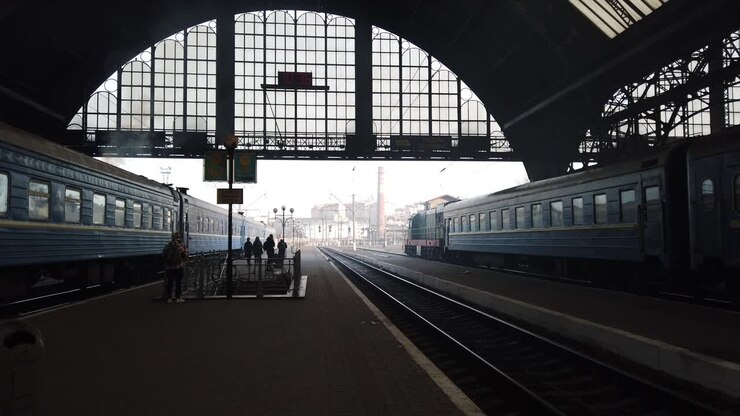 Shooting of the train. Shooting at the Ukrainian railway station