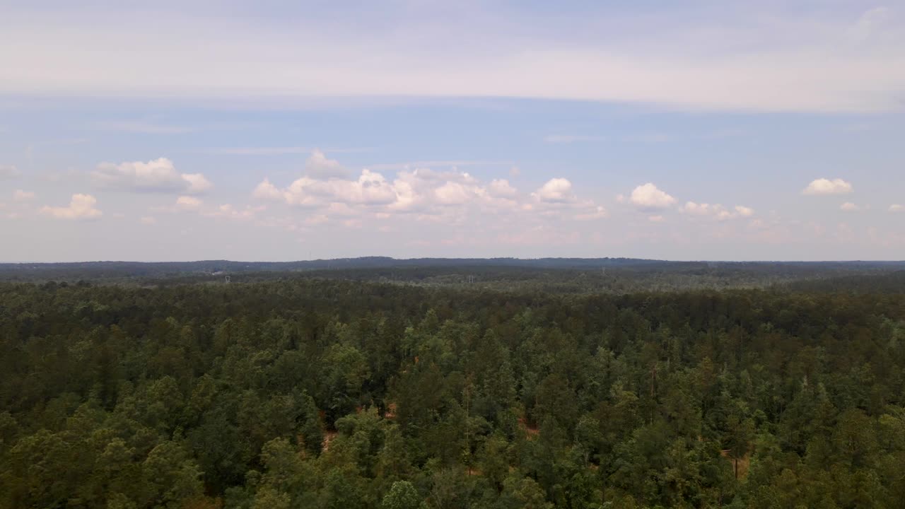 Hills and clouds in Southern Georgia