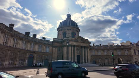 institut de france french learned society paris france building exterior