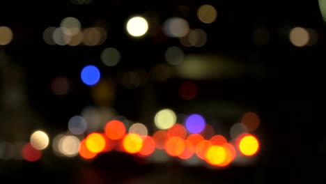 car lights out of focus in new york