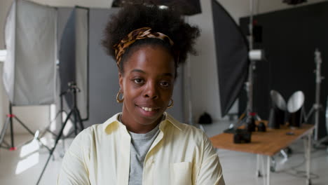 photographer in studio