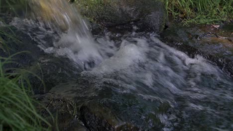 a river flowing over rocks