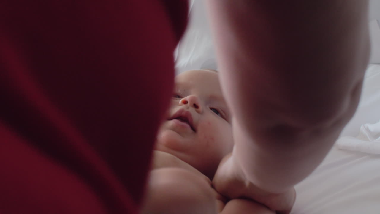 6개월 된 아기의 체조