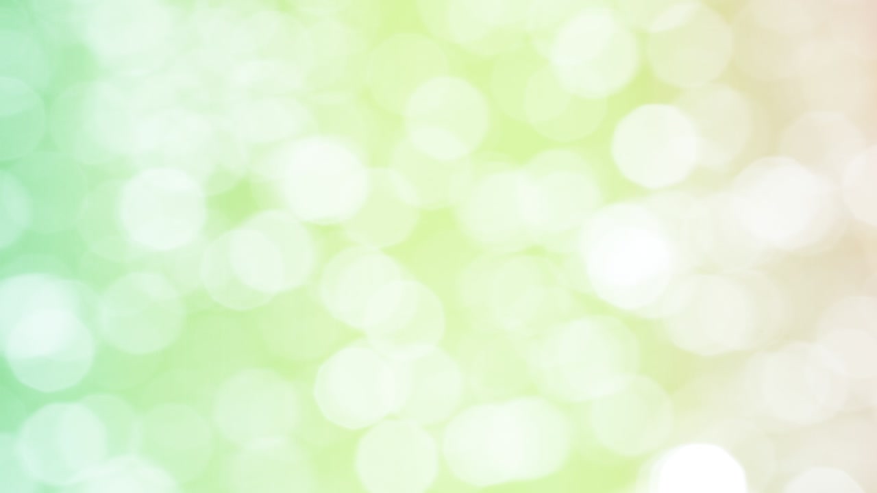 Blurred light bokeh on Green background, Abstract Colour background for festival background Concept.