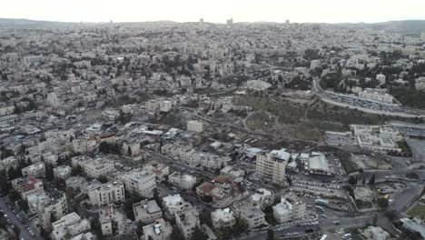 jerusalem city, israel. view to jerusalem old town