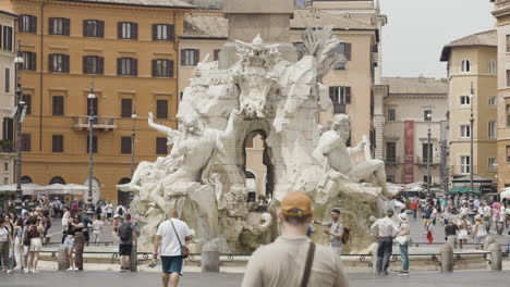 fountain in piazza navona, rome