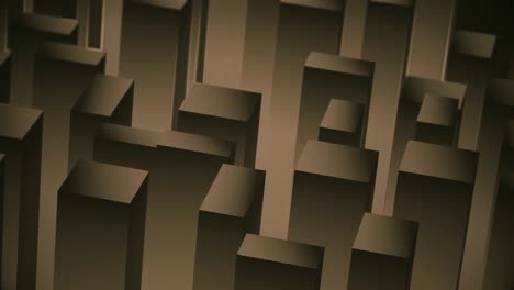 abstract 3d isometric block cube sepia retro vintage background