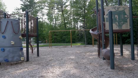 playground equipment in a public park