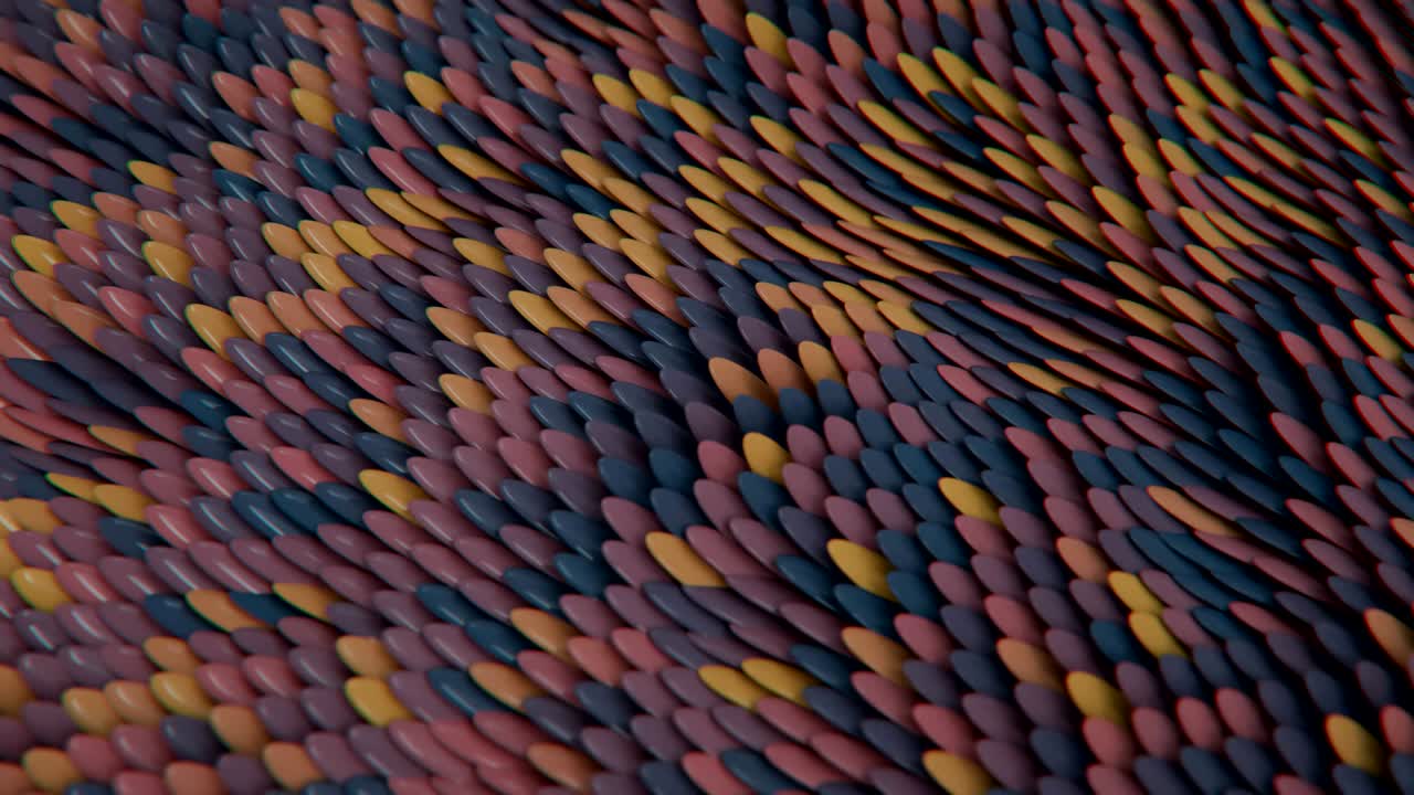 4K Abstract Neon Swirls.