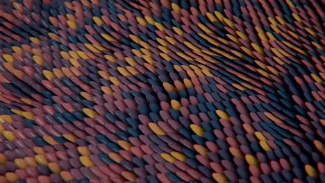 los remolinos de neón abstractos de 4k.
