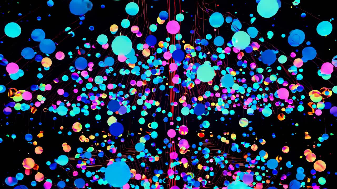 추상적인 다채로운 구