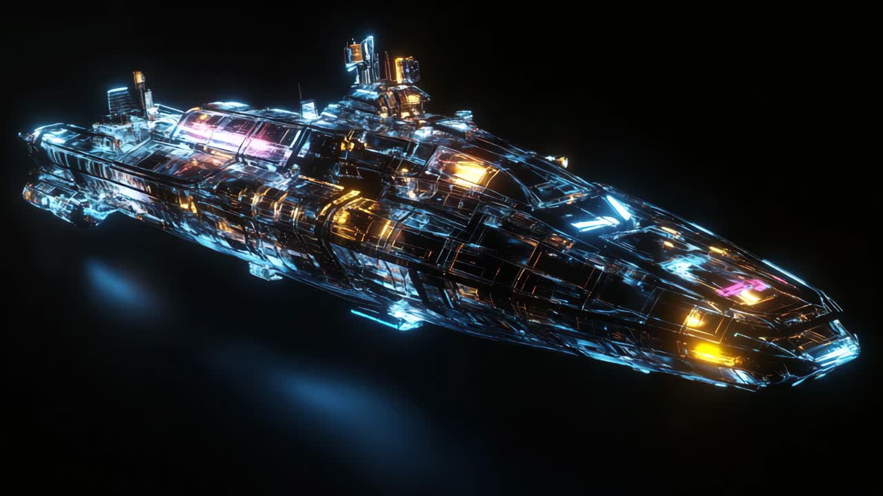 미래의 우주선 디자인