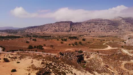 Summer-Landscape-Of-The-Rhodes-Island-In-Greece---aerial-drone-shot