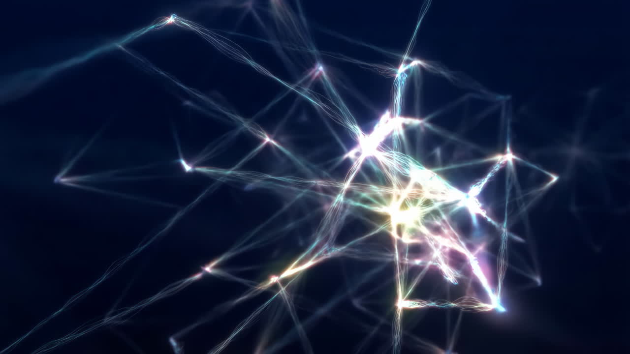 Abstract Digital Network Connections