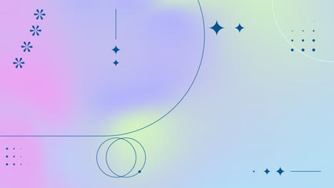 Modern Geometric Abstract Gradient Backgrounds
