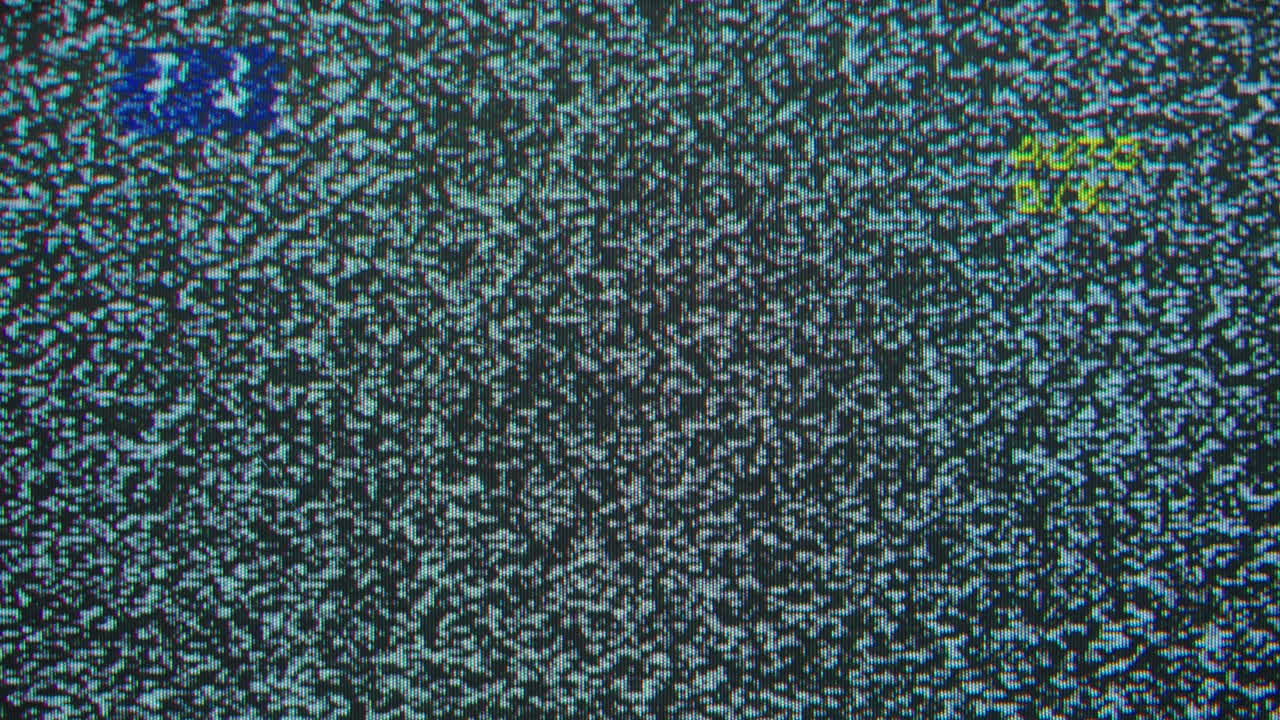 Television Static Image