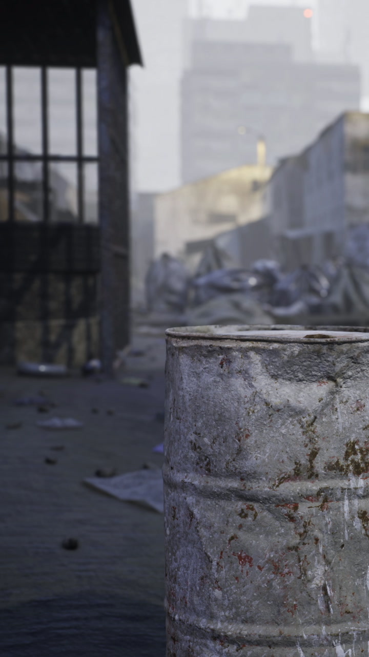 Urban decay reveals forgotten stories in abandoned city streets