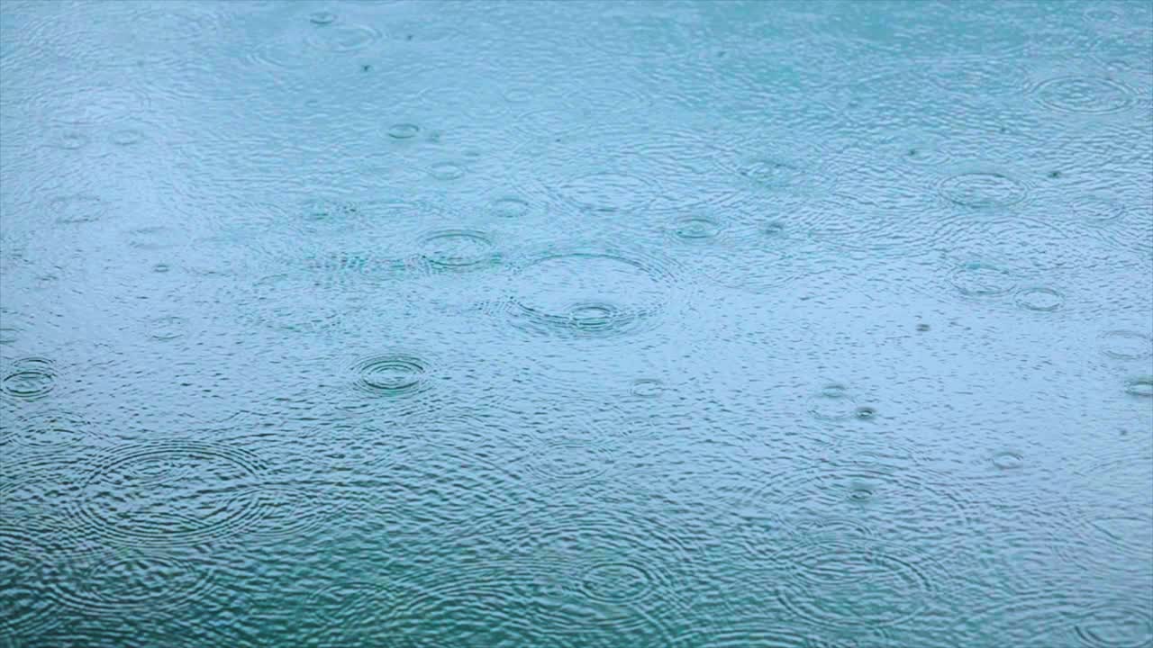 추상적인 배경, 물 위에  ⁇ 방울