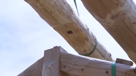 log home construction details