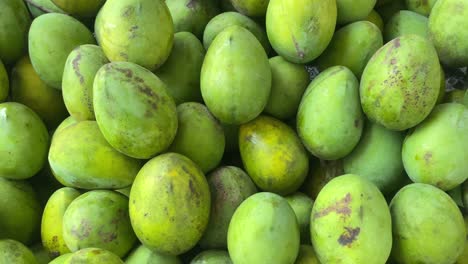 mango fruit close up video