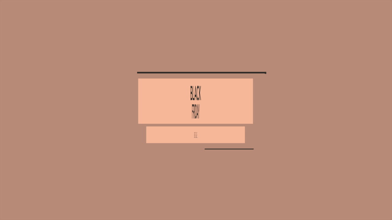 패션 블랙 프라이데이: 갈색에 우아한 라인