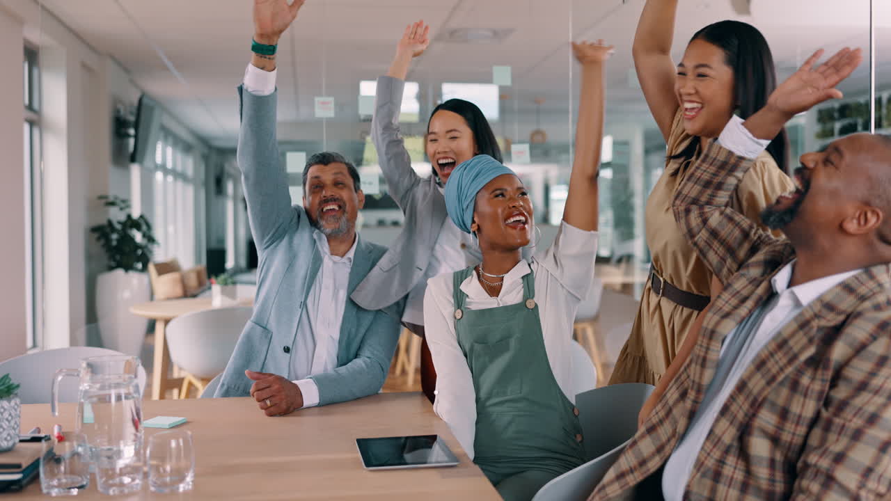 축하 박수, 사업가들