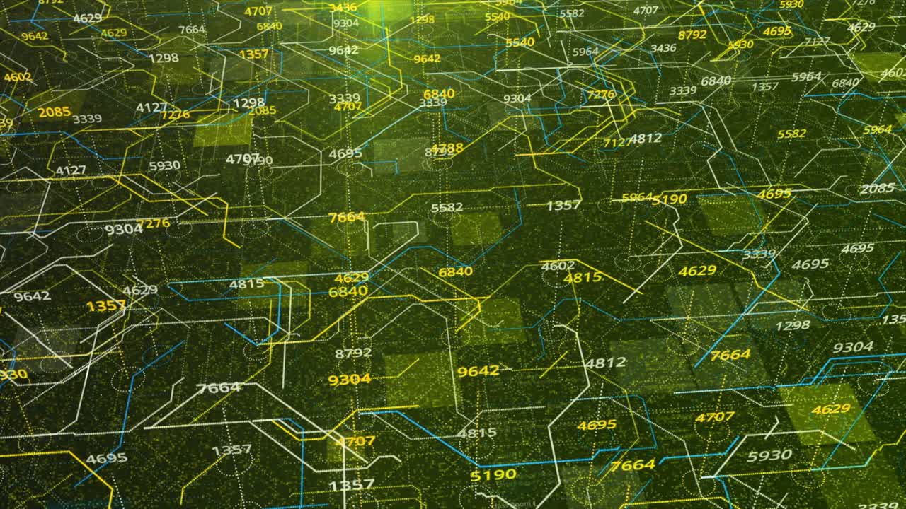 Abstract Circuit Board Pattern