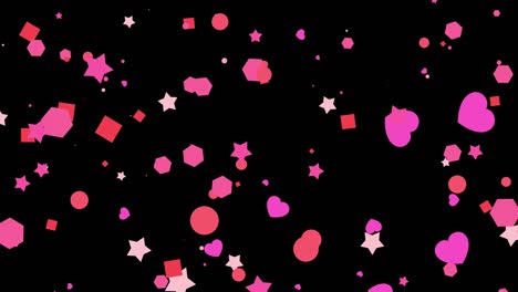 fondo del efecto abstracto de la partícula pop