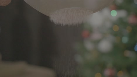 Sifting Flour for Baking