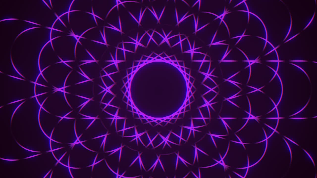 patrón de espiral púrpura diseño de círculo intrincado con centro oscuro