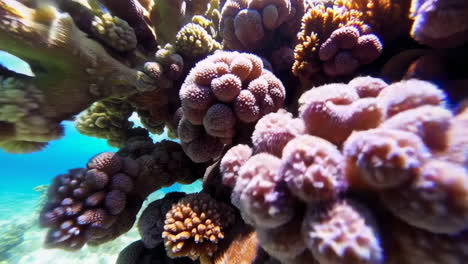 australian outback and coral reef
