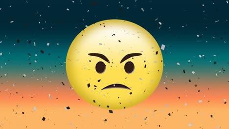 angry face emoji