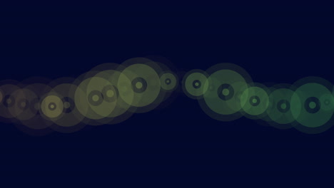patrones circulares dinámicos en fondo oscuro, elemento de diseño abstracto