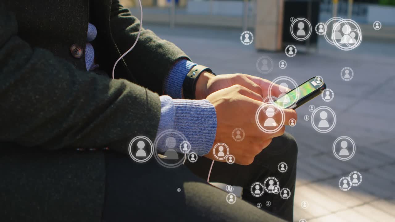 conexión a las redes sociales 4k