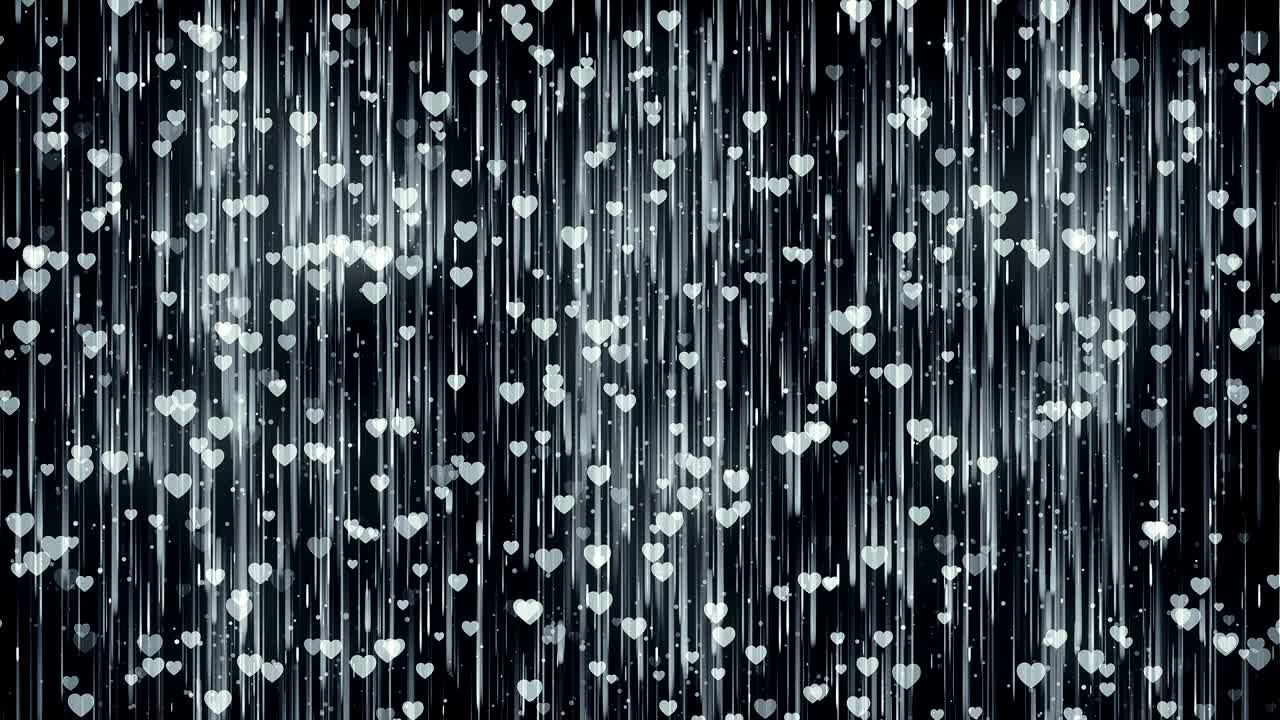 심장 은 입자 배경