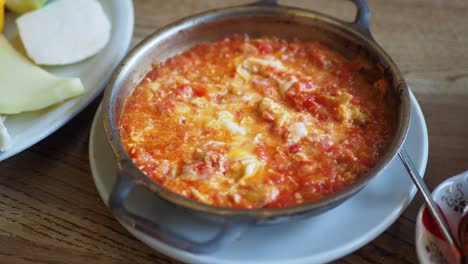 turkish menemen breakfast dish